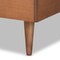 Baxton Studio Kuro Modern and Contemporary Walnut Brown Finished Wood Twin Size Platform Bed 184-11100-11158-Zoro - alternate 9